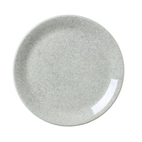 Utopia | Tableware | Ink Crackle Grey Coupe Plate 25.25cm (10") | Bespoke77