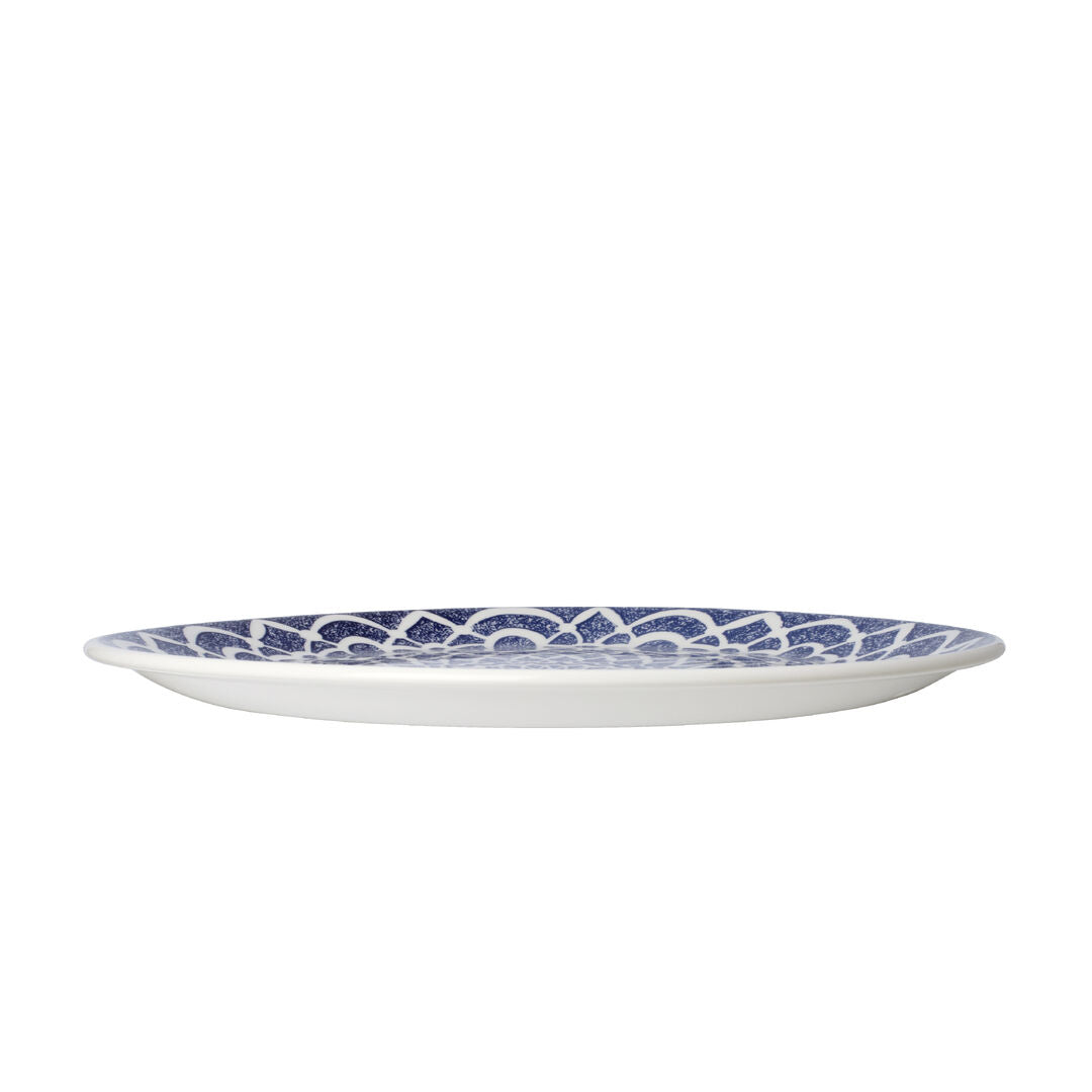 Utopia | Tableware | Ink Nomad Blue Coupe Plate 30cm (11 3/4") | Bespoke77