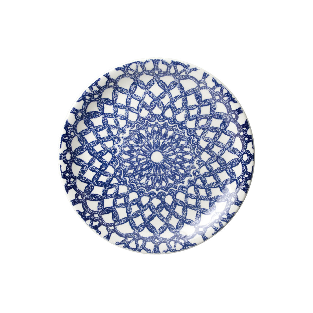 Utopia | Tableware | Ink Nomad Blue Coupe Plate 20.25cm (8") | Bespoke77
