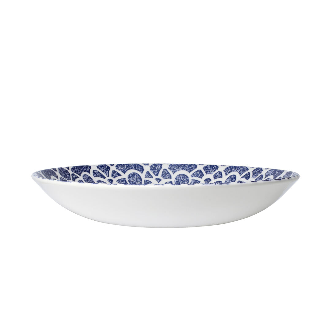 Utopia | Tableware | Ink Nomad Blue Coupe Bowl 25.5cm 120.25cl (10" 42 2/7oz) | Bespoke77
