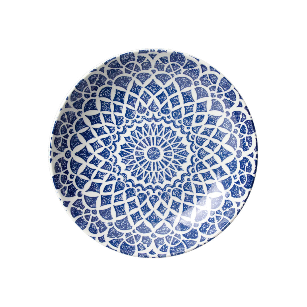 Utopia | Tableware | Ink Nomad Blue Coupe Bowl 21.6cm 83.5cl (8 1/2" 29 2/5oz) | Bespoke77