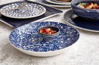 Utopia | Tableware | Ink Legacy Blue Coupe Plate 20.25cm (8") | Bespoke77