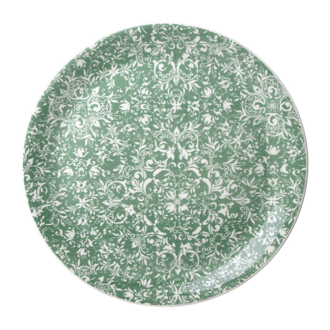 Utopia | Tableware | Ink Legacy Teal Coupe Plate 30cm (11 3/4") | Bespoke77
