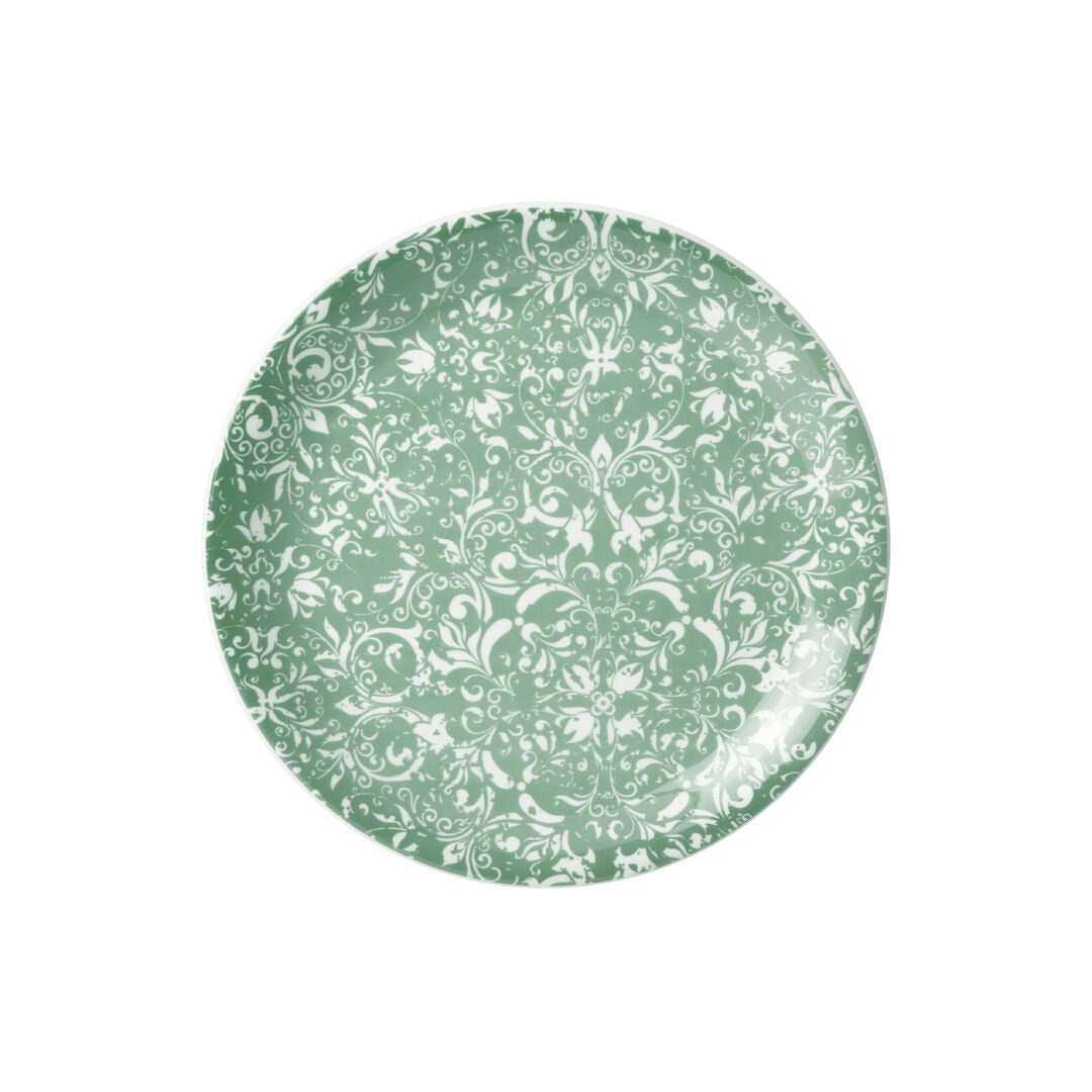 Utopia | Tableware | Ink Legacy Teal Coupe Plate 20.25cm (8") | Bespoke77