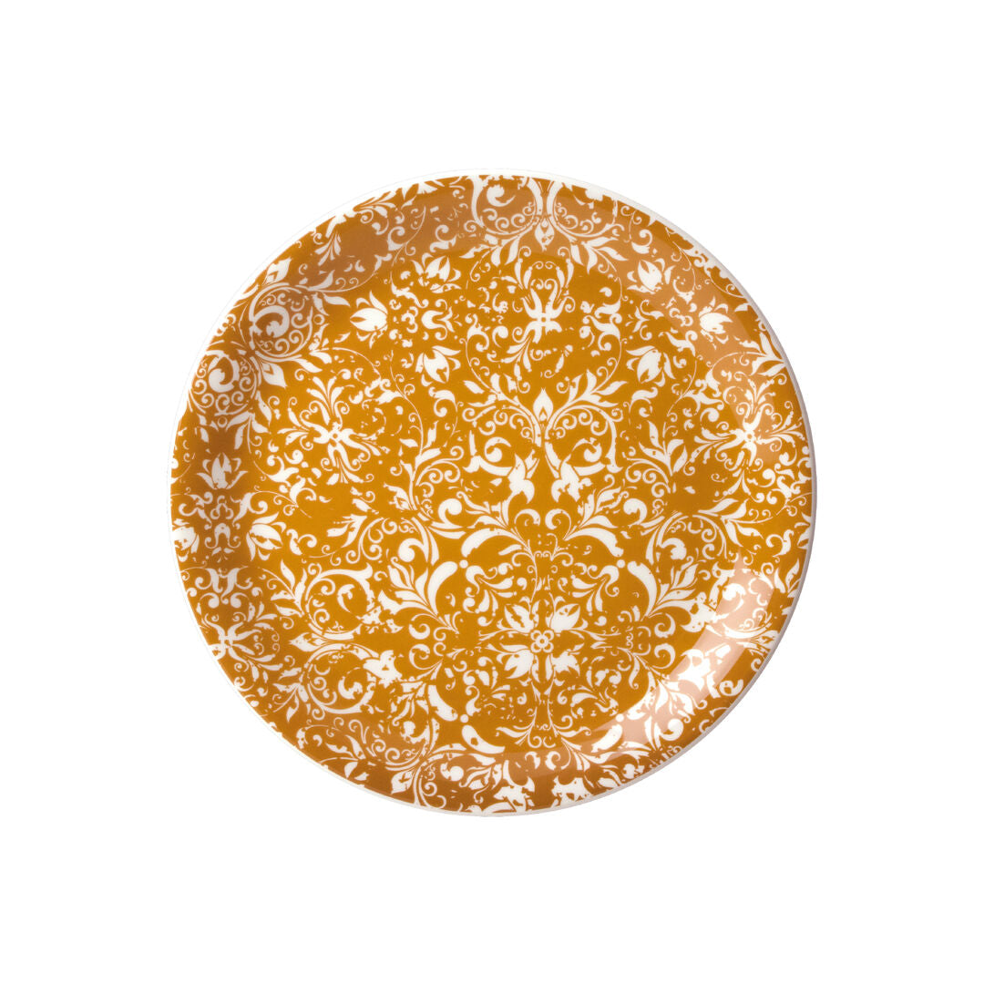 Utopia | Tableware | Ink Legacy Ginger Coupe Plate 20.25cm (8") | Bespoke77