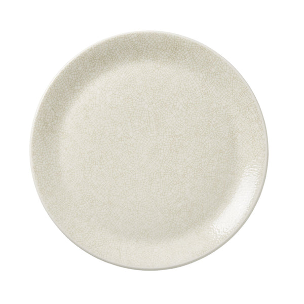 Utopia | Tableware | Ink Crackle Taupe Coupe Plate 28cm (11") | Bespoke77