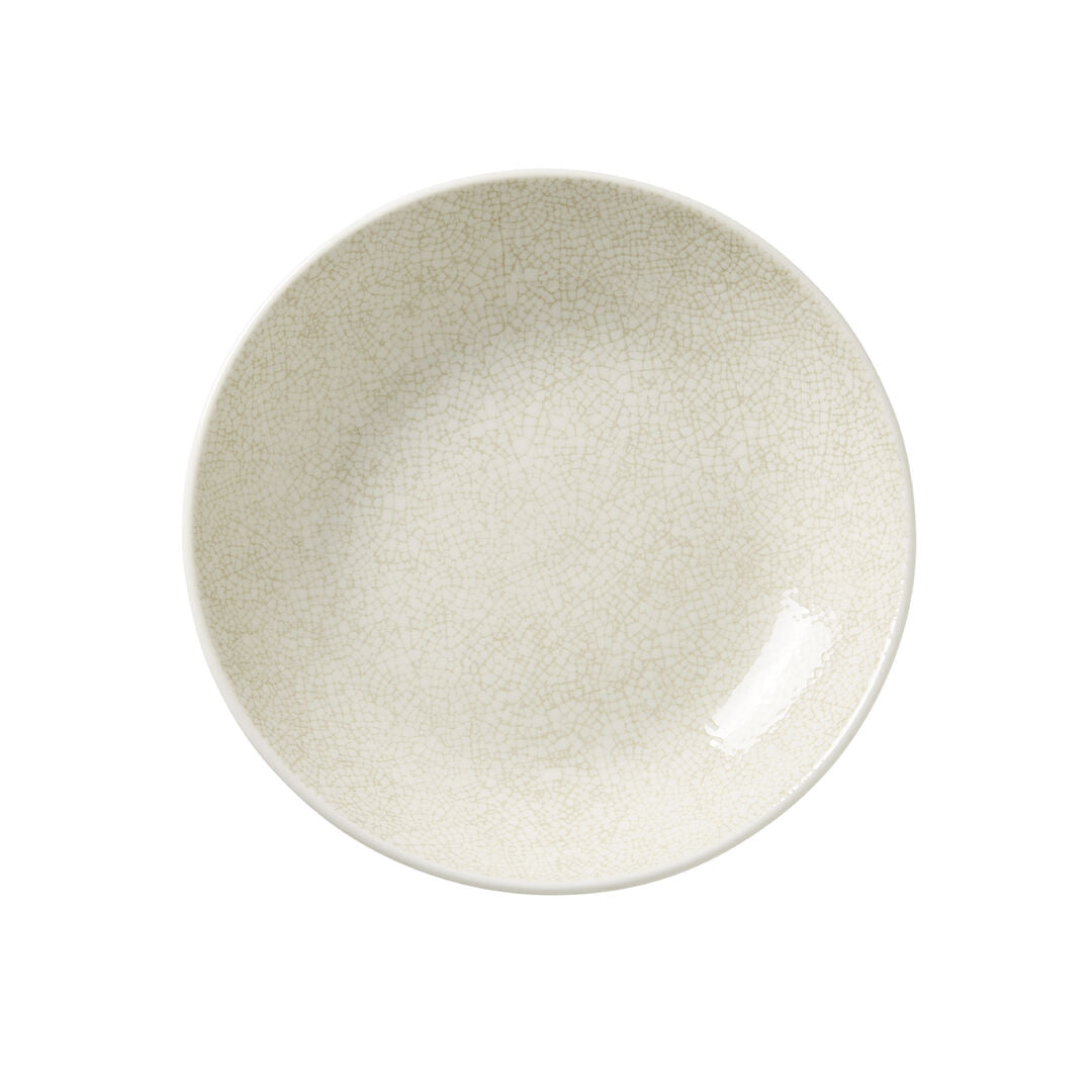 Utopia | Tableware | Ink Crackle Taupe Coupe Bowl 21.6cm 83.5cl (8 1/2" 29 2/5oz) | Bespoke77