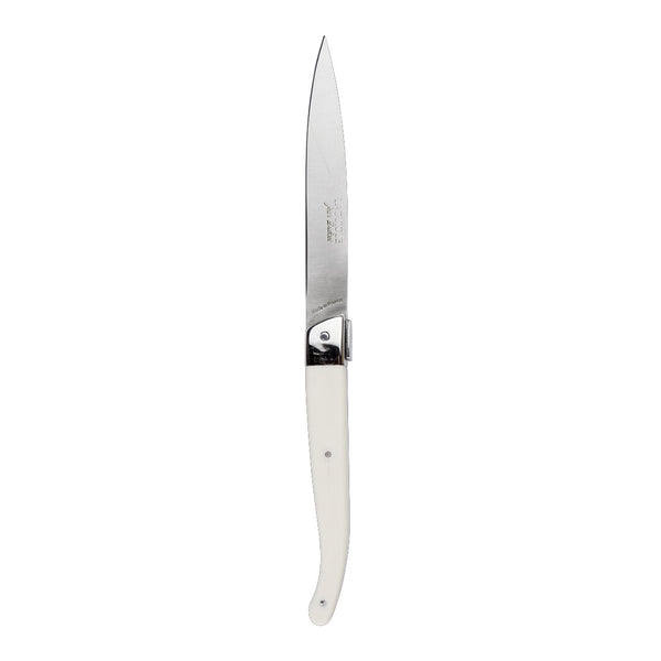 Utopia | Cutlery | Laguiole Stand Up Ivory 1.2mm Blade With ABS Handle | Bespoke77