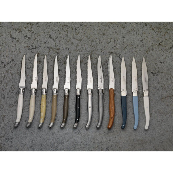 Utopia | Cutlery | Laguiole Vintage Stainless Steel Steak Knife 1.2mm Blade 22.9cm (9") | Bespoke77