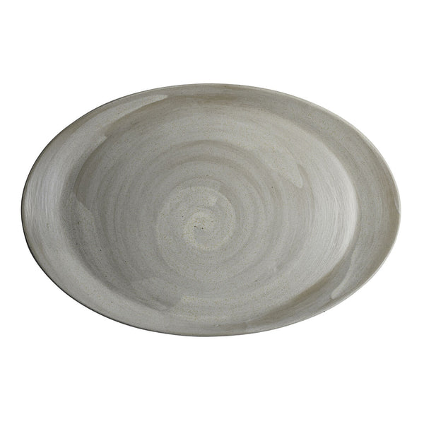 Utopia | Tableware | Maham Carnaby Dove Oval Platter 30.5 x 20.25cm (12 x 8") | Bespoke77