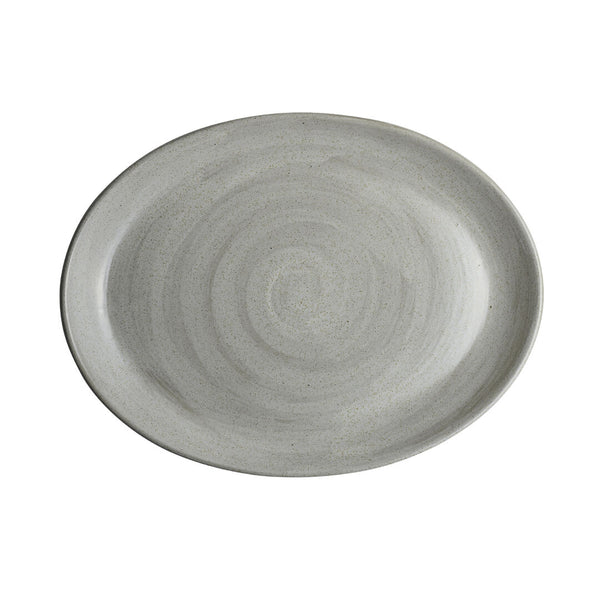 Utopia | Tableware | Maham Carnaby Dove Oval Plate 20.25 x 15.25cm (8 x 6") | Bespoke77