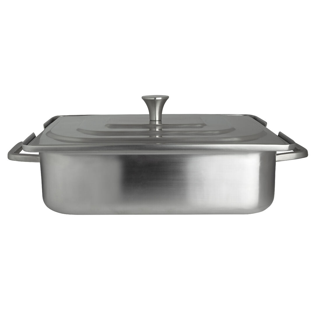 Homestyle Brushed Stainless Rectangle Chafer 41.9 x 27.3 x 16.5cm 3.8ltr (16 1/2 x 10 3/4 x 6 1/2" 4