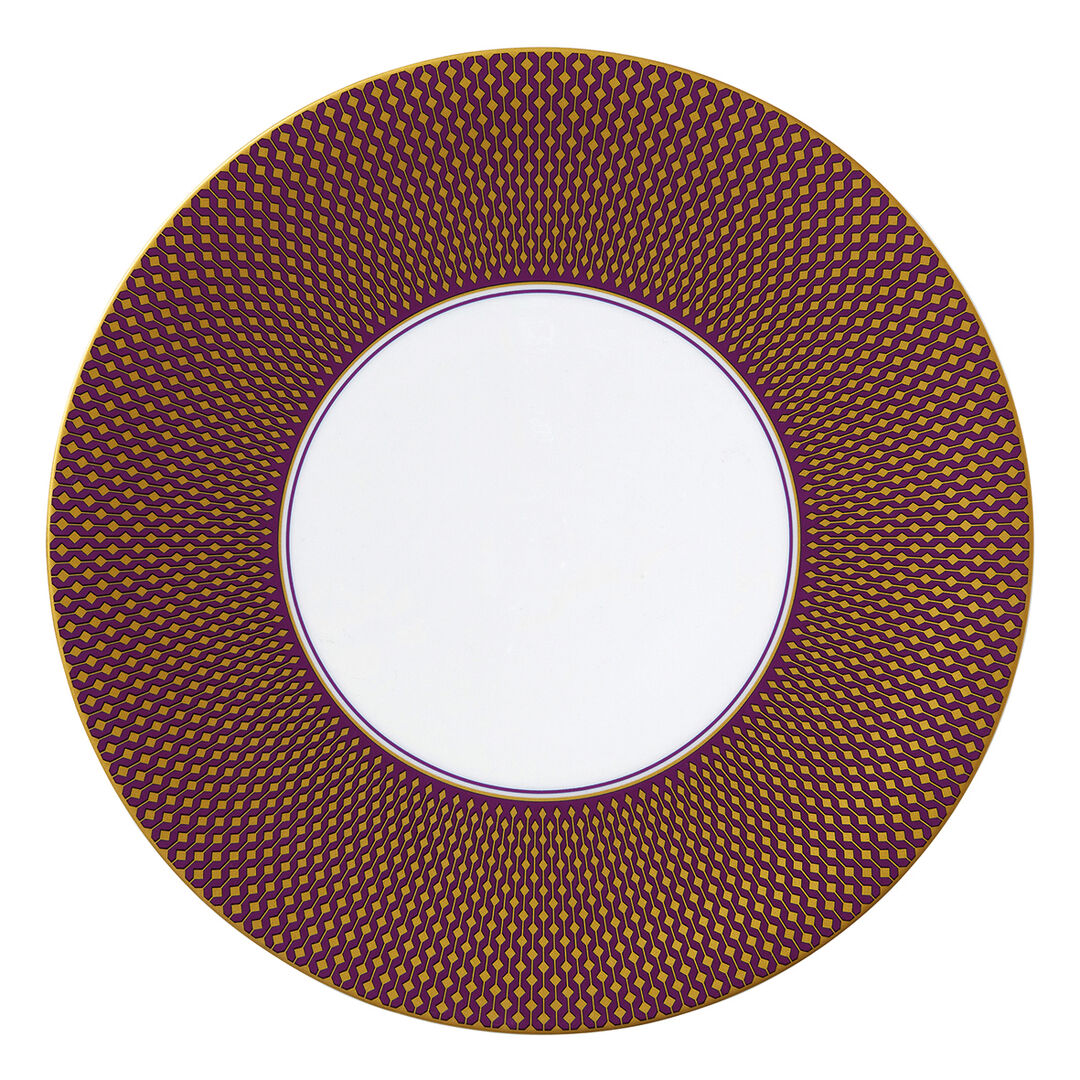 Utopia | Tableware | Jewel Amethyst Snipe Plate 31cm (12 1/4") | Bespoke77