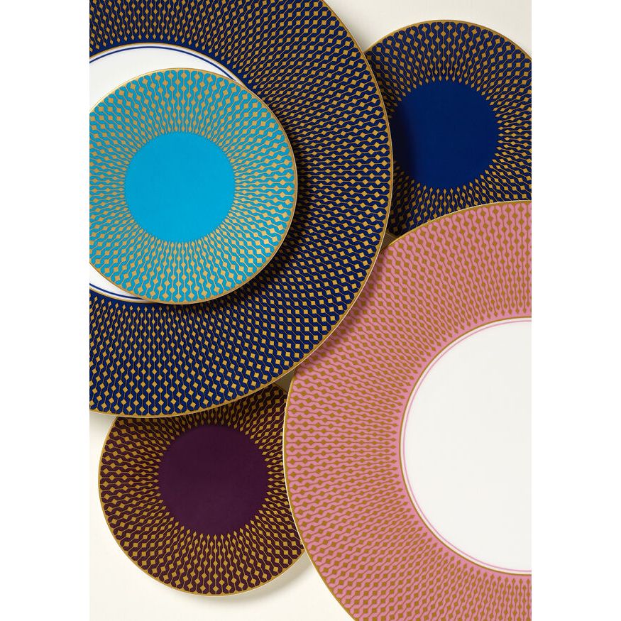 Utopia | Tableware | Jewel Amethyst Snipe Plate 31cm (12 1/4") | Bespoke77