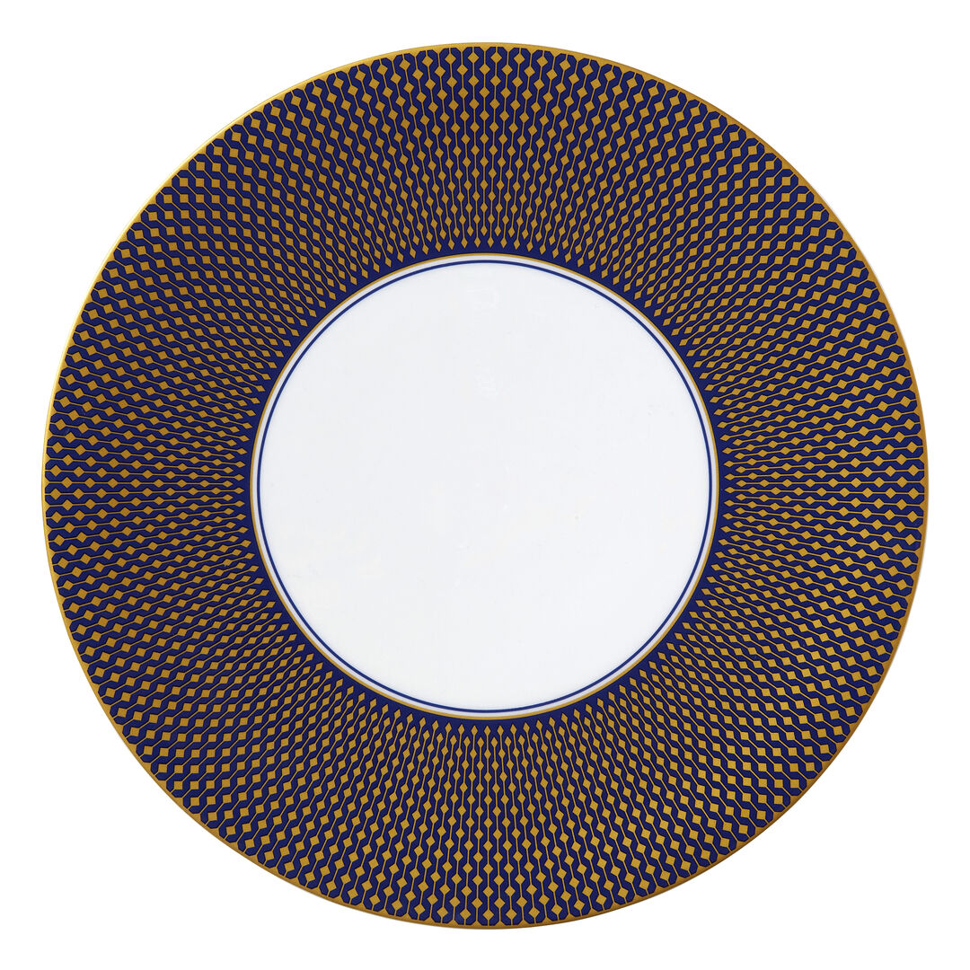 Utopia | Tableware | Jewel Cobalt Snipe Plate 31cm (12 1/4") | Bespoke77