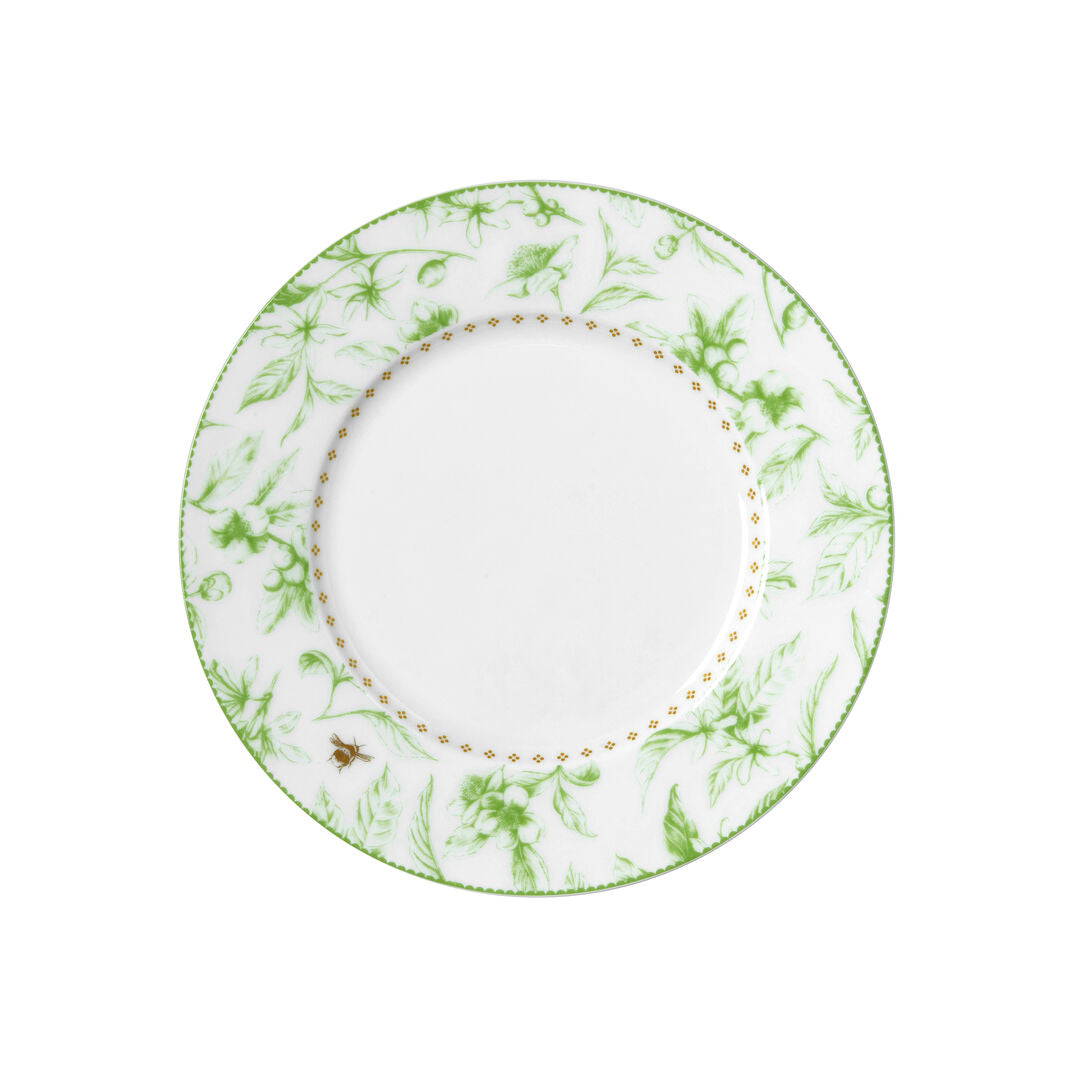 Utopia | Tableware | Hive Green Classic Plate 22cm (8 3/4") | Bespoke77
