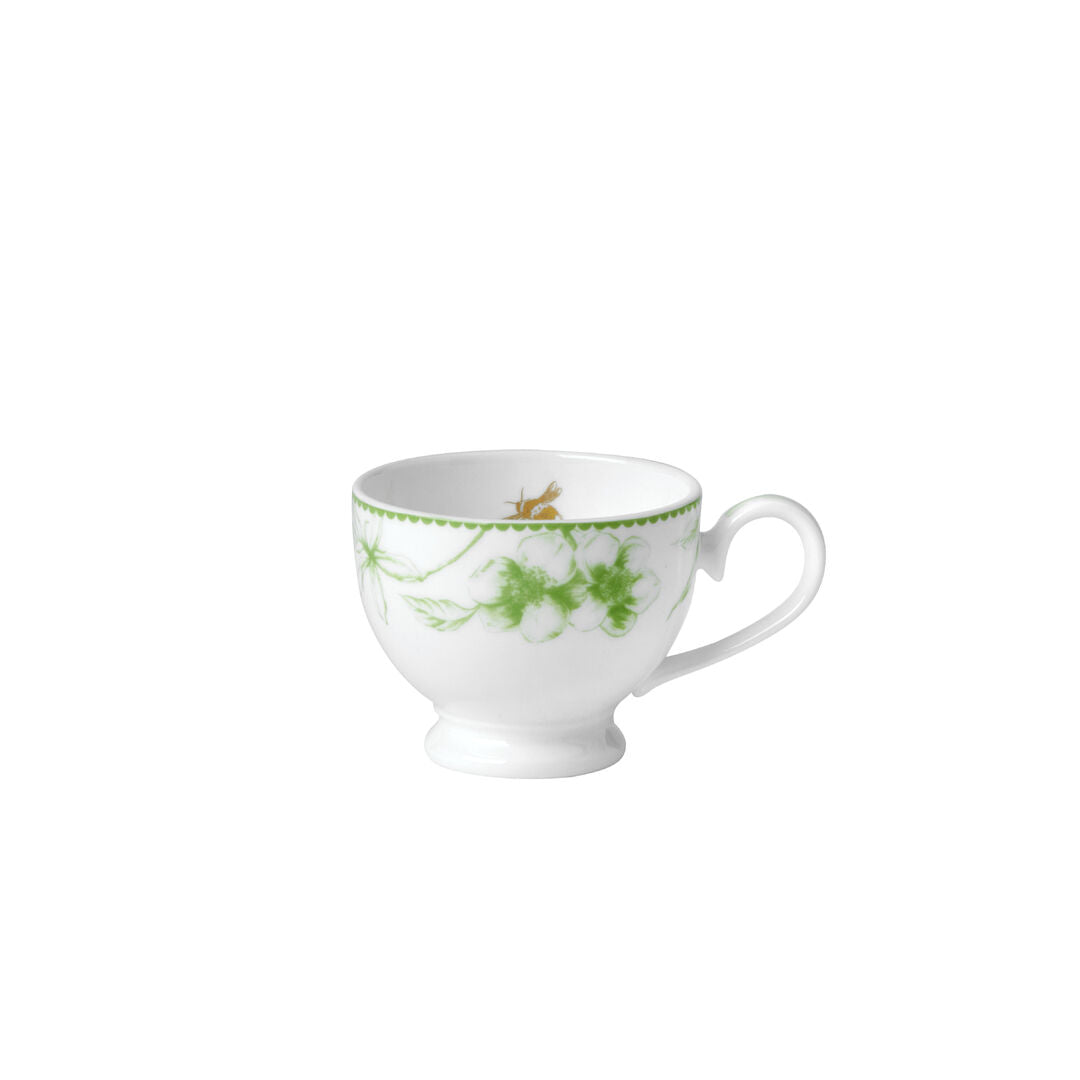 Utopia | Tableware | Hive Green Classic Footed Espresso Cup 5.6cm 9cl (2 1/5" 3oz) | Bespoke77