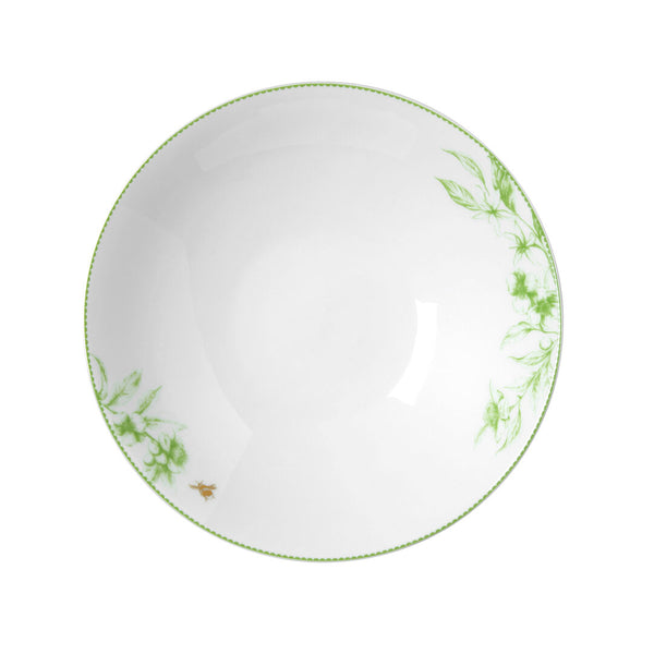 Utopia | Tableware | Hive Green Coupe Bowl 24 x 6.35 59.7cl (9 1/2 x 2 1/2" 21oz) | Bespoke77