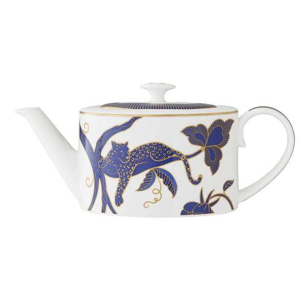 Utopia | Tableware | Makira Coupe 2 Cup Oval Teapot 10cm 55cl (4" 19 1/3oz) | Bespoke77