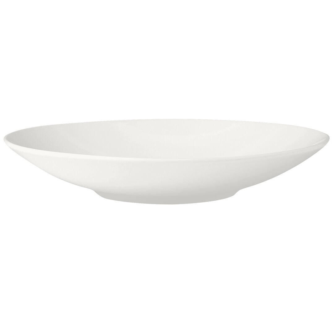 Utopia | Tableware | Monaco White Contour Bowl 30cm 175cl (11 3/4" 61 3/5oz) | Bespoke77