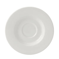 Utopia | Tableware | Monaco White Fine Saucer 11.75cm (4 5/8") | Bespoke77
