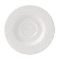 Utopia | Tableware | Monaco White Fine Saucer 16.5cm (6 1/2") | Bespoke77