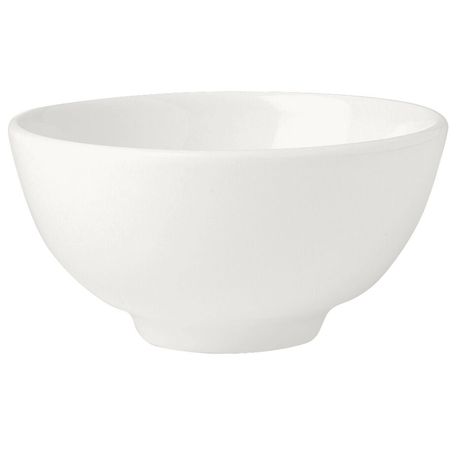 Utopia | Tableware | Monaco White Bowl No5 16cm 80cl (6 1/4" 28oz) | Bespoke77