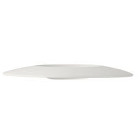 Utopia | Tableware | Monaco White Float Medium Well 30.5cm 32.75cl (12" 11 1/2oz) | Bespoke77