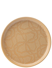 Maze Flax Walled Plate 8.25" (21cm)