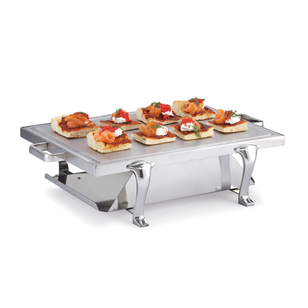 Millennium Stainless Steel Heater Stand With Aluminum 50.8 x 35.6cm (20 x 14")