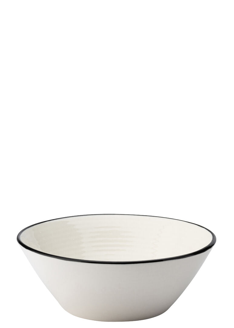 Homestead Black Conical Bowl 7.5" (19.5cm)