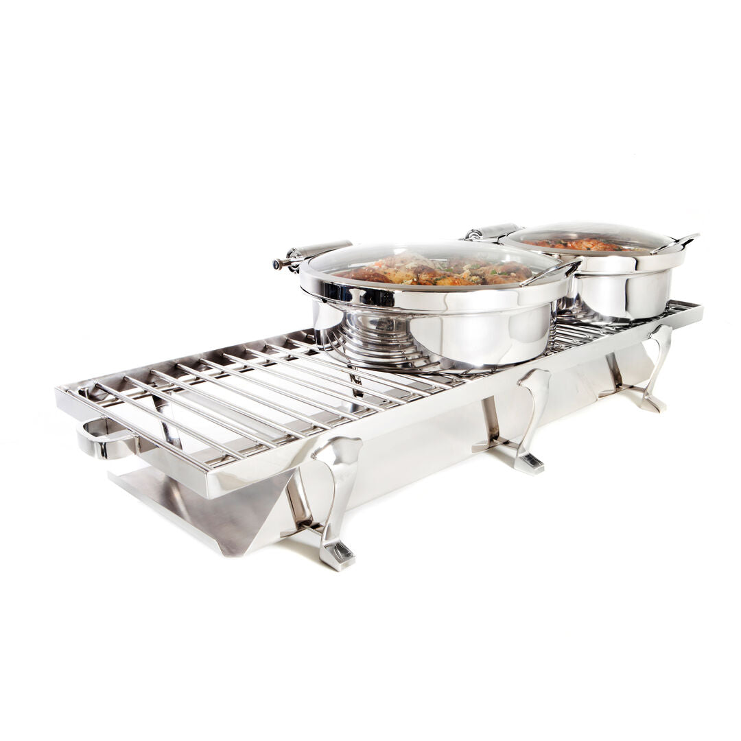 Millennium Stainless Steel Heater Stand With Grill 101.6 x 35.6cm (40 x 14")