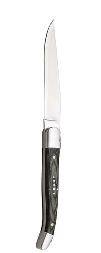 Laguiole Dark Wood Handled Steak Knife