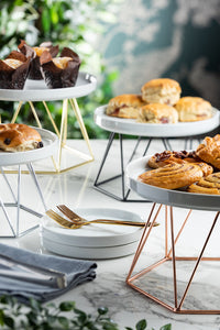 Matt Black Plate Riser - 16.5cm x 13cm