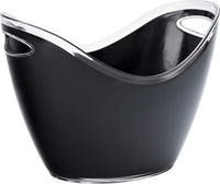 Large Champagne Bucket Black 13.75" (35cm)