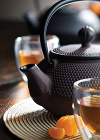 Mandarin Teapot Black 24oz (67cl) - with Infuser