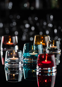 Joy Votive Amber Small 3.25" (8cm)