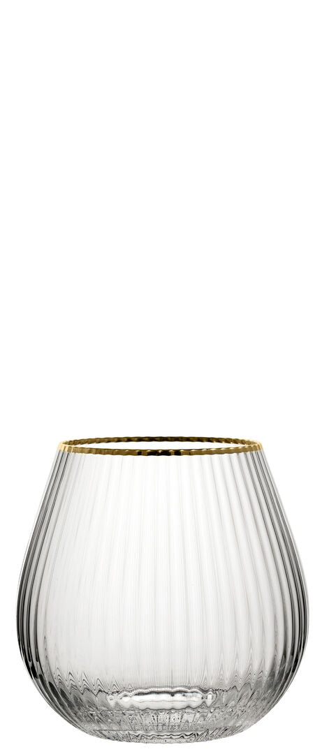 Hayworth Stemless Gin 22oz (65cl) - Gold Rim