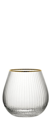 Hayworth Stemless Gin 22oz (65cl) - Gold Rim