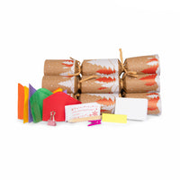 Plastic Free/Eco Friendly Kraft Christmas Crackers 10" - Xmas Tree Print - BESPOKE77
