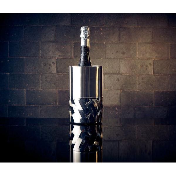 GenWare Stainless Steel Swirl Wine Cooler - BESPOKE 77