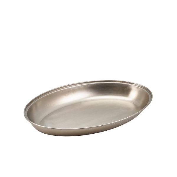GenWare Stainless Steel Oval Vegetable Dish 35cm/14" - BESPOKE 77