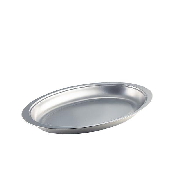 GenWare Stainless Steel Oval Banqueting Dish 50cm/20" - BESPOKE 77
