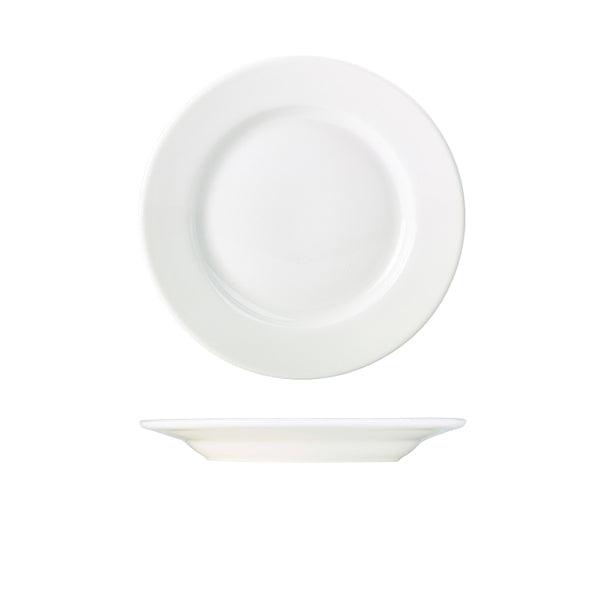 Genware Porcelain Classic Winged Plate 23cm/9" - BESPOKE 77