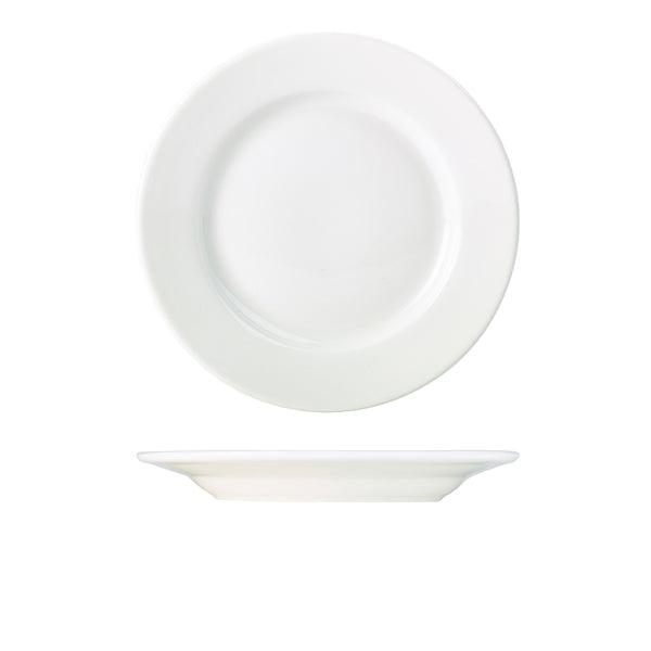 Genware Porcelain Classic Winged Plate 27cm/10.75" - BESPOKE 77