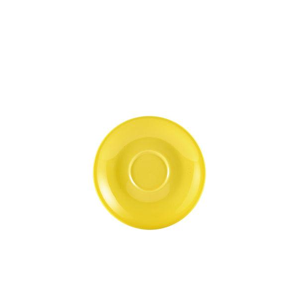 Genware Porcelain Yellow Saucer 12cm - BESPOKE 77