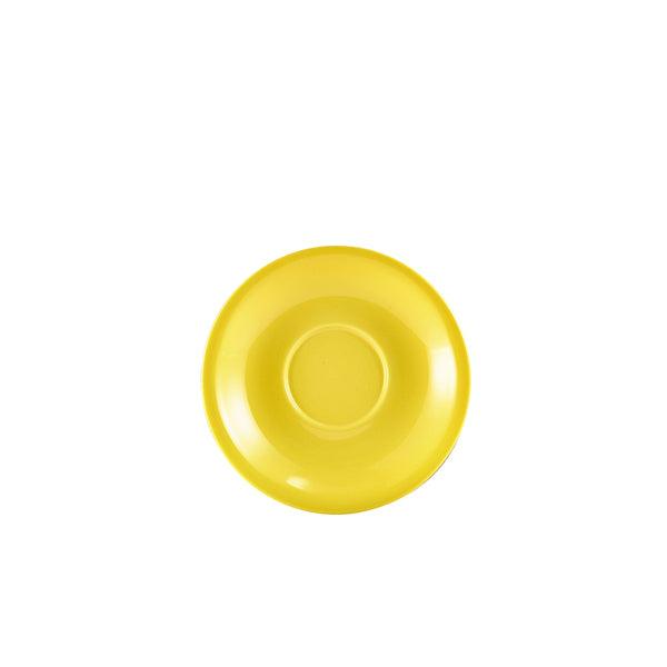 Genware Porcelain Yellow Saucer 13.5cm - BESPOKE 77