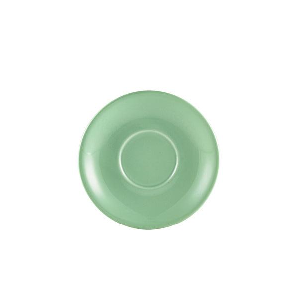 Genware Porcelain Green Saucer 16cm/6.25" - BESPOKE 77