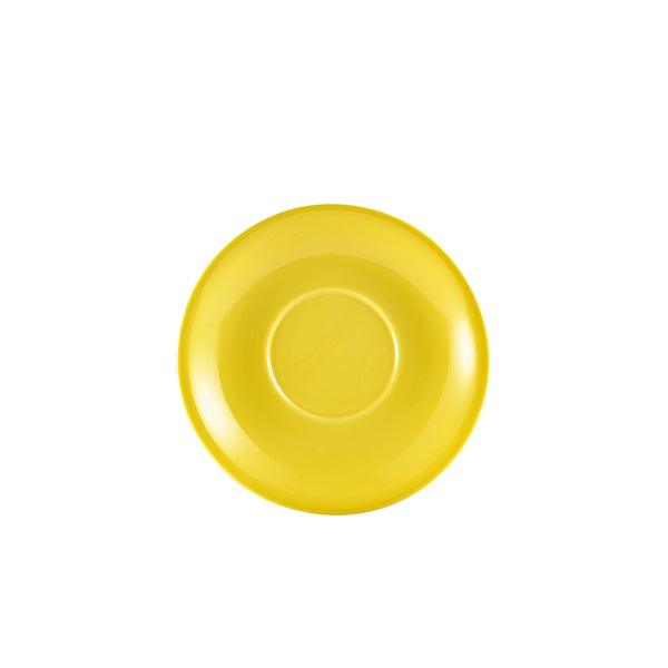Genware Porcelain Yellow Saucer 16cm - BESPOKE 77