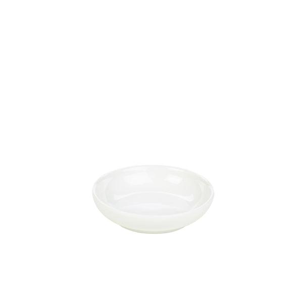 Genware Porcelain Butter Tray 10cm/4" - BESPOKE 77